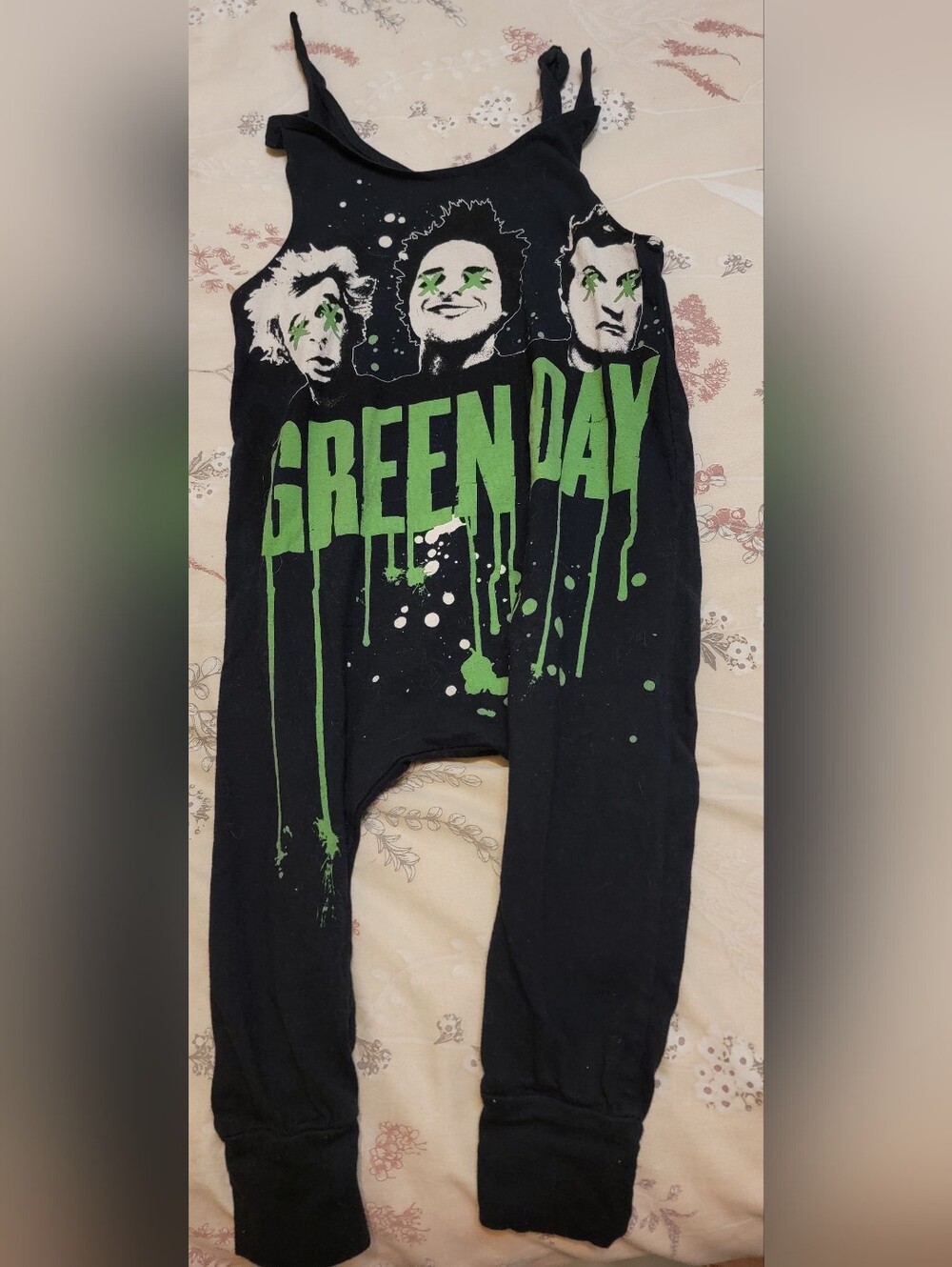 Green Day BAND Graphic Band Romper 18mths-24mths